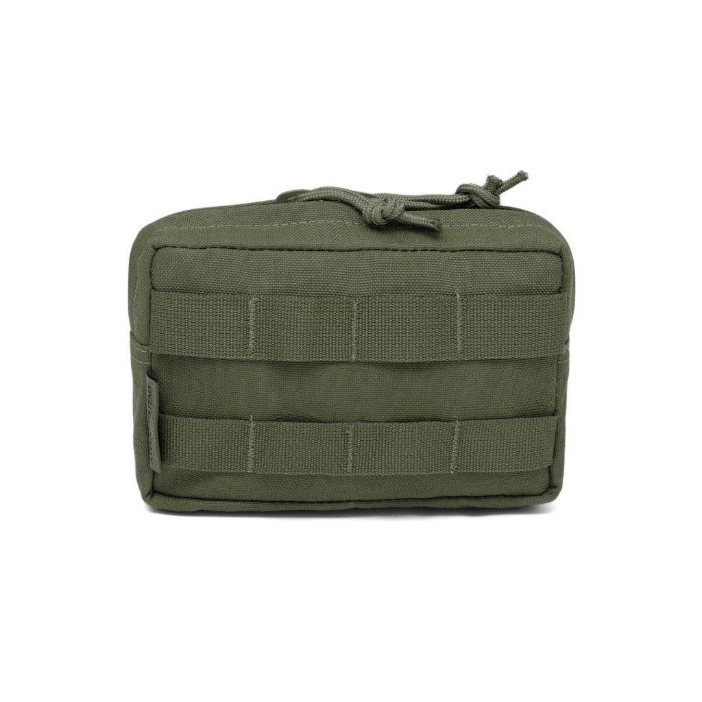 Small side clearance pouch