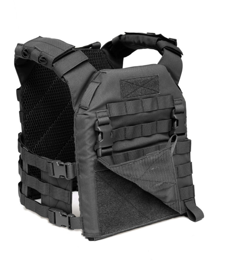 Detachable MOLLE Front Panel Black | Warrior Assault Systems