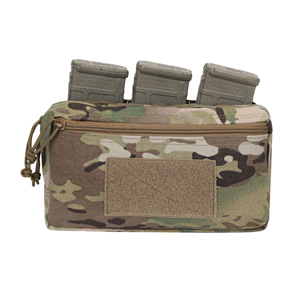 Ranger Elite Tactical Drop Leg Holster with Magazine Clip Storage Pouch -  Olive Drab Green