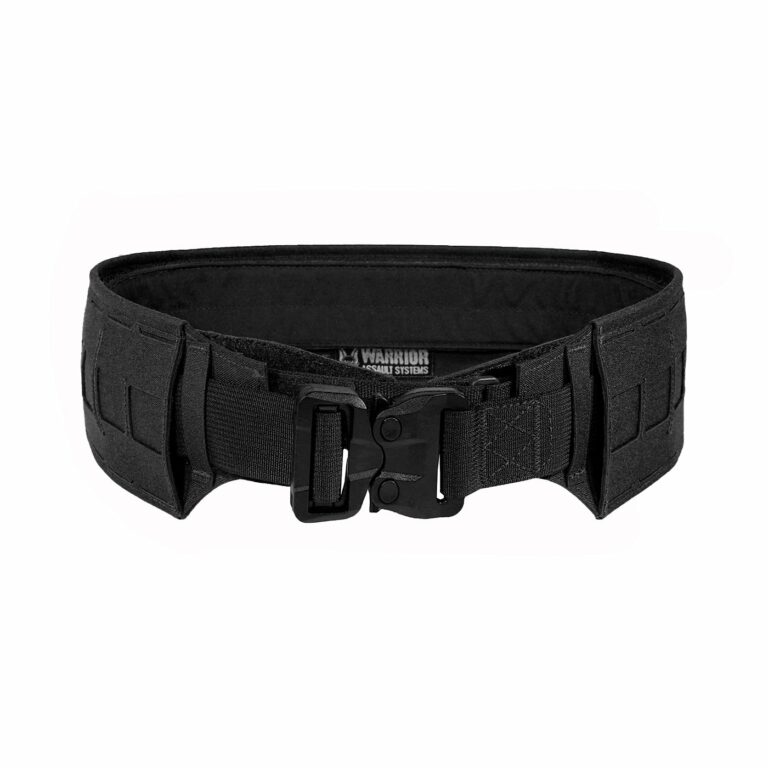 Low Profile Laser Belt with Cobra Buckle Belt – Black | Warrior Assault ...